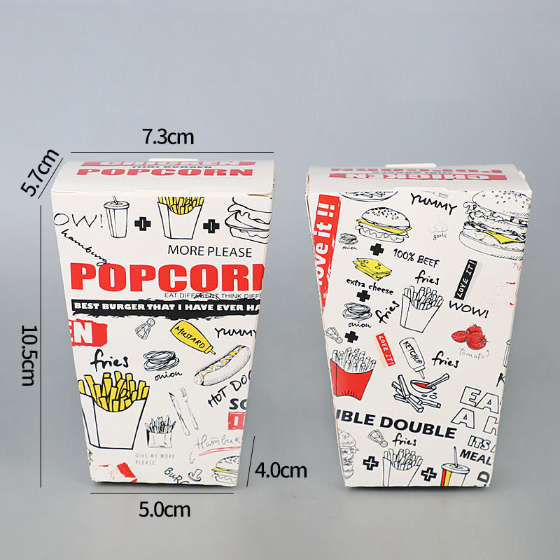Disposable Popcorn Chicken Take-Out Box | Customizable