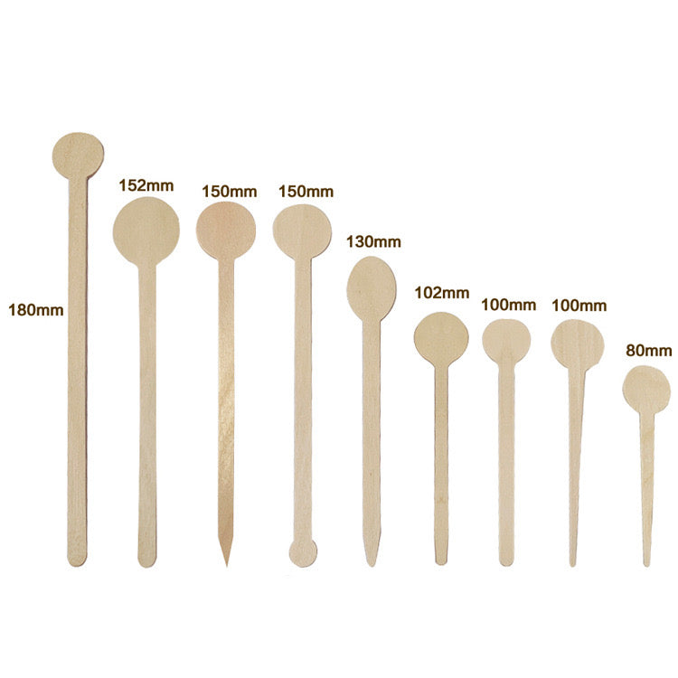 Wooden Coffee Stirrer dimensions