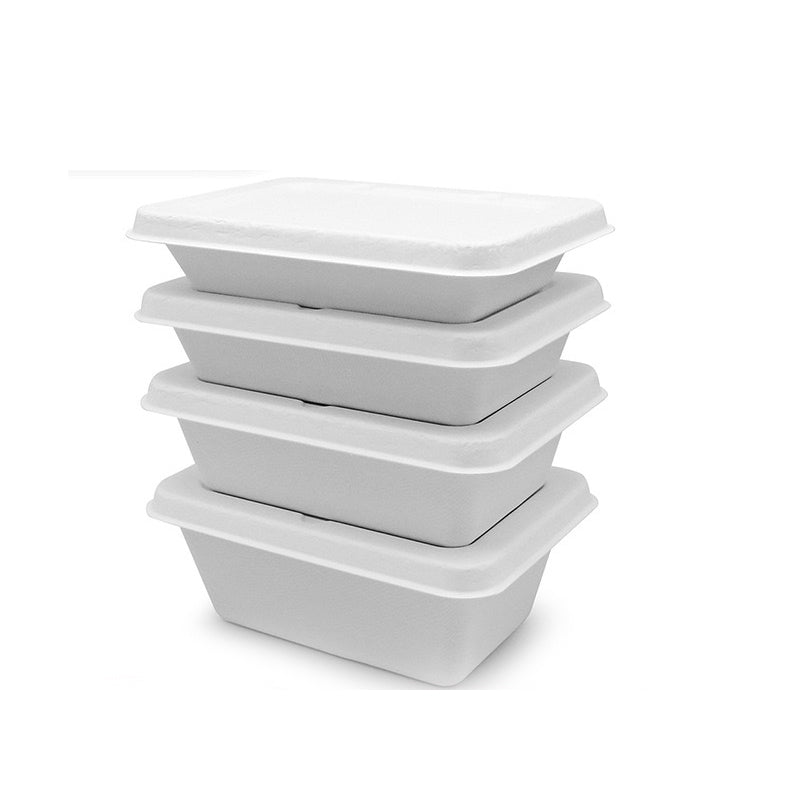 Square To-Go Box | Sugar Cane | Compostable