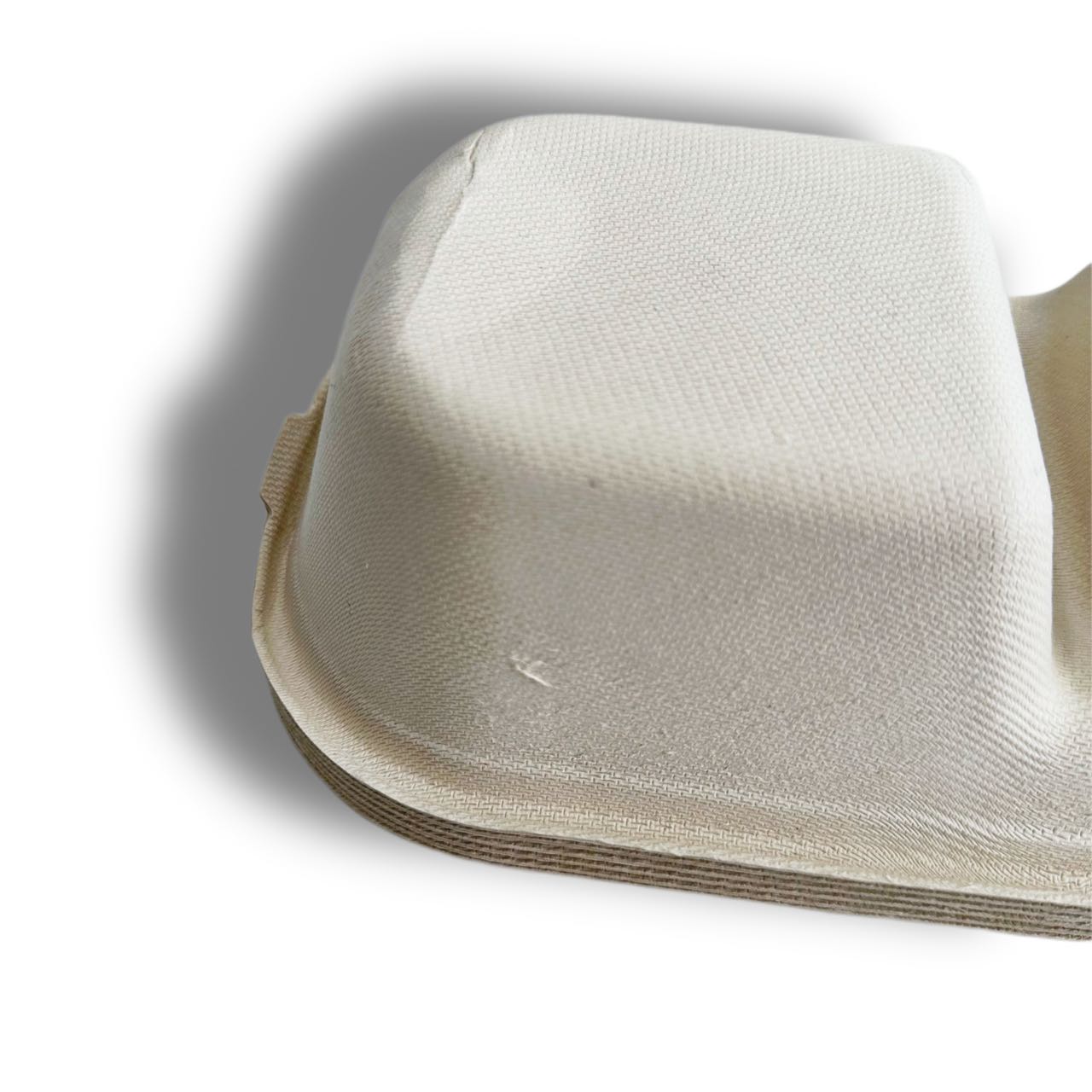 Double Compartment To-Go Box | Sugar Cane