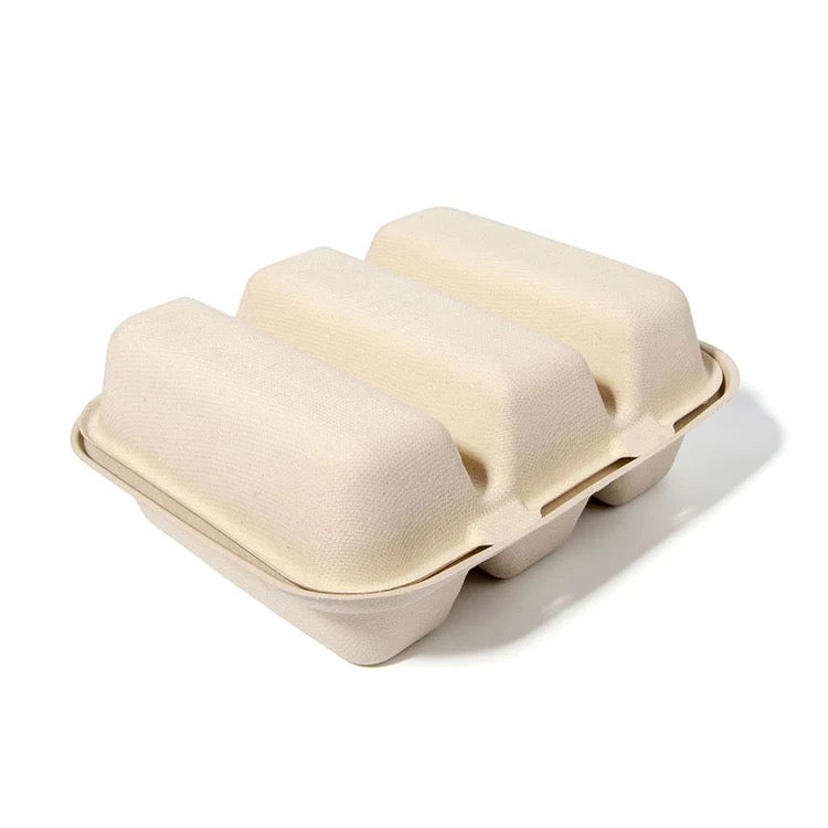 Disposable Takeout Taco Holder | Sugar Cane