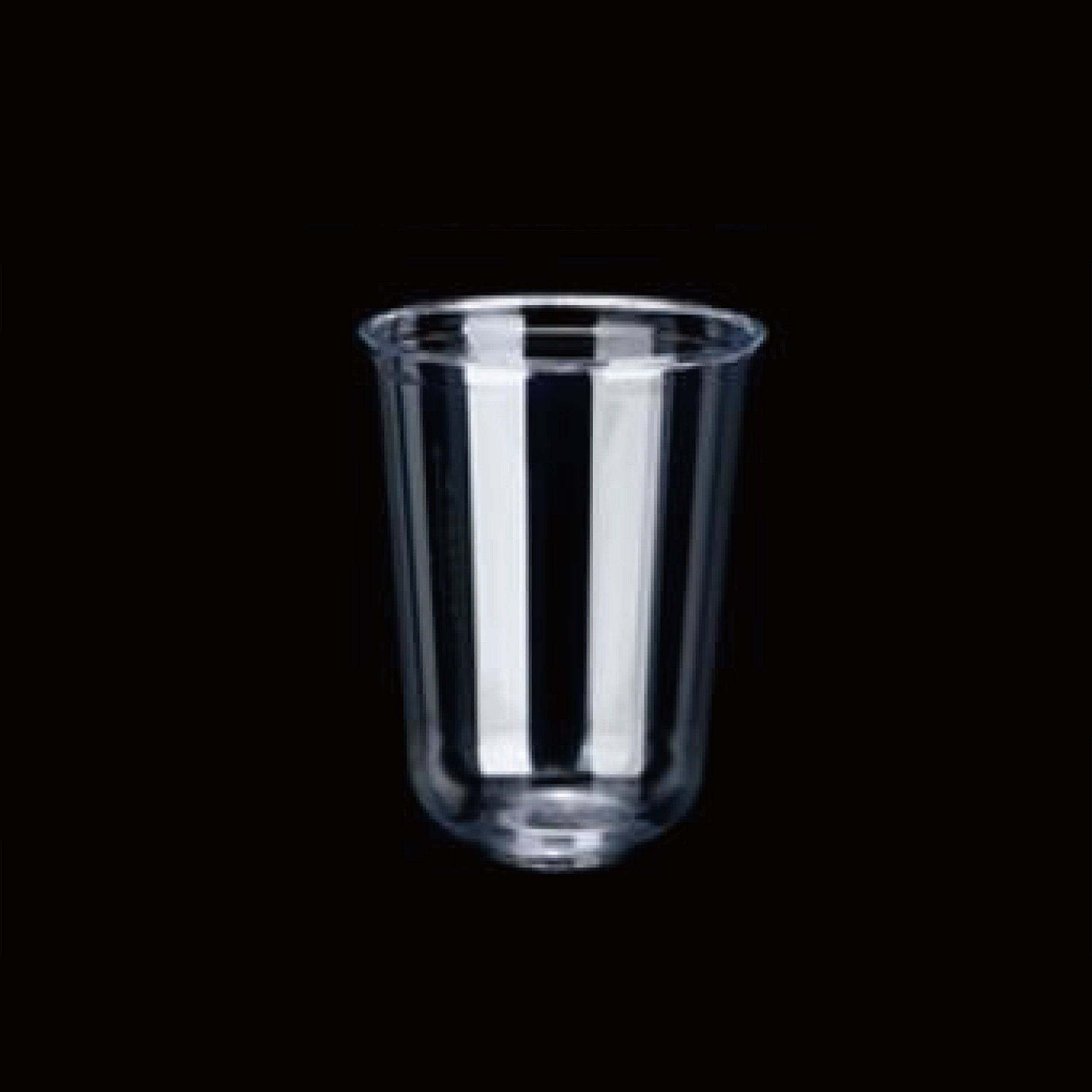 Customizable | PET Cold Cup | Ultra Clear | 90mm | U Shape | Recyclabl ...