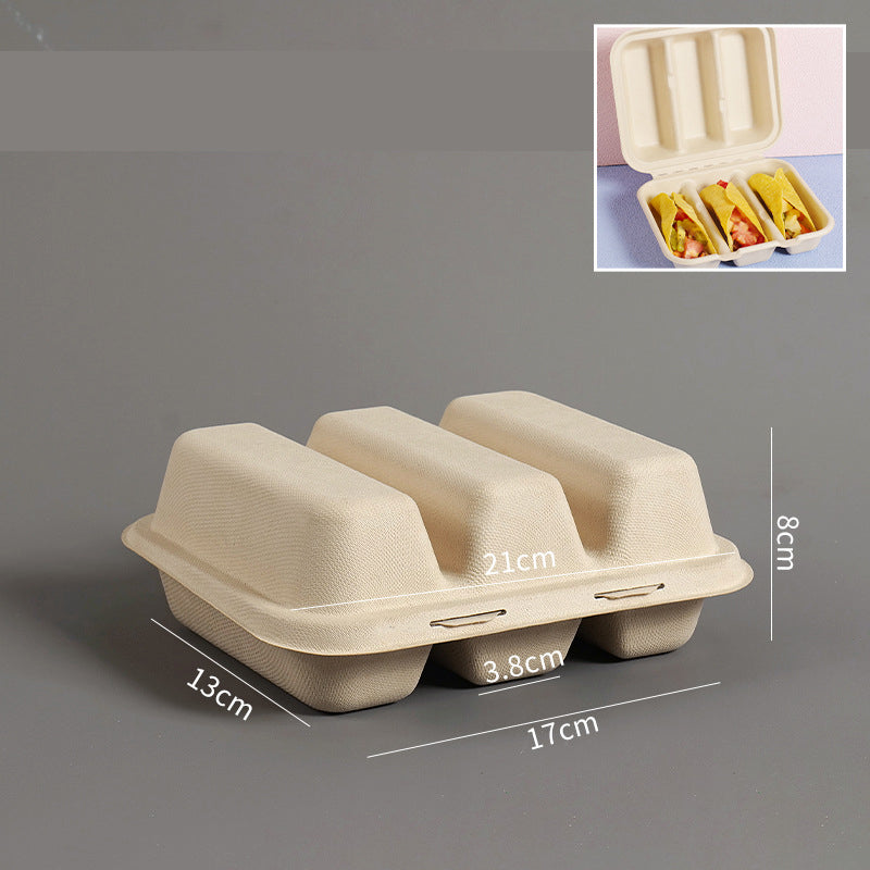Disposable Takeout Taco Holder | Sugar Cane